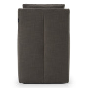 Newcastle - Modern Grey Fabric Dining Chair — view 4