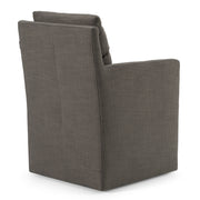 Newcastle - Modern Grey Fabric Dining Chair — view 5