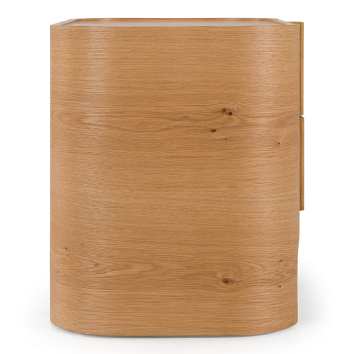 Newhart - Modern Natural Oak Nightstand — view 2