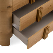 Newhart - Modern Natural Oak Dresser — view 5