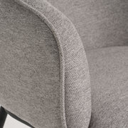 Nillie - Modern Grey Dining Chair — view 5