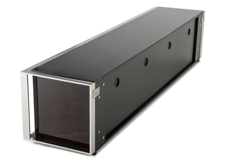 Noble Modern Ebony Lacquer TV Entertainment Center — view 2