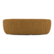 Norris - Modern Mustard Fabric Sofa — view 5