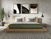 Fantasia - Contemporary Walnut & Grey 4-Piece Bedroom Set