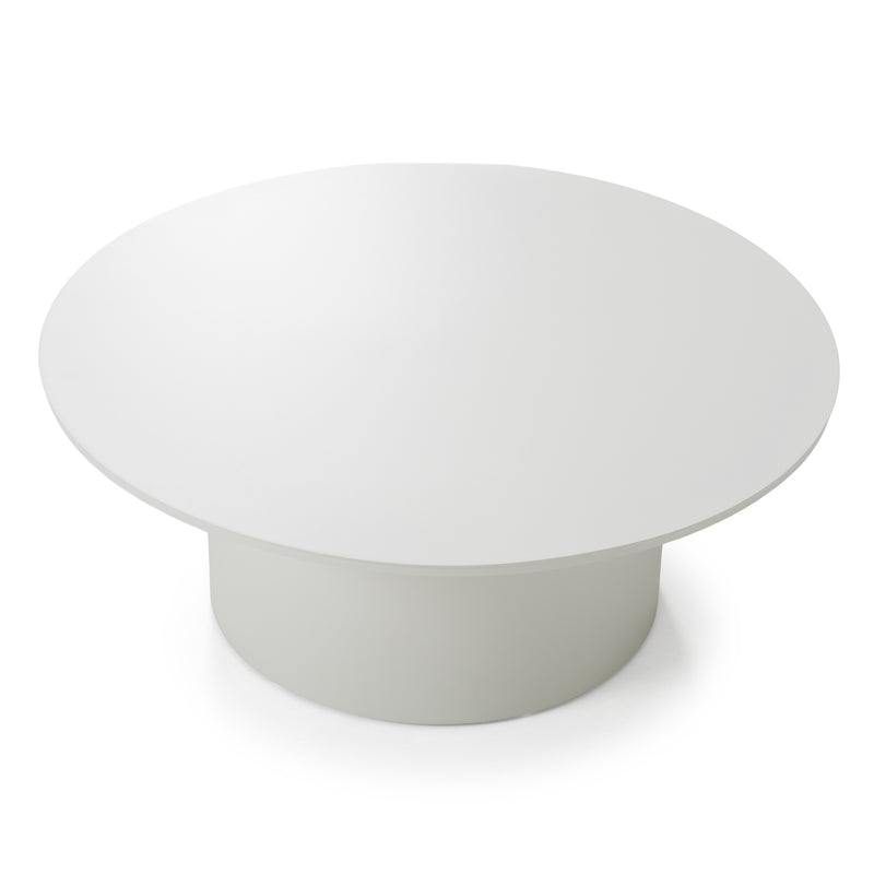 Onza - Outdoor White Coffee Table — view 4