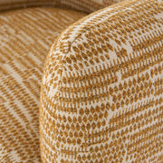 Optima - Mid-Century Modern Orange Fabric Accent Chair — view 5