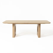 Oshana - Modern White Oak Dining Table — view 3