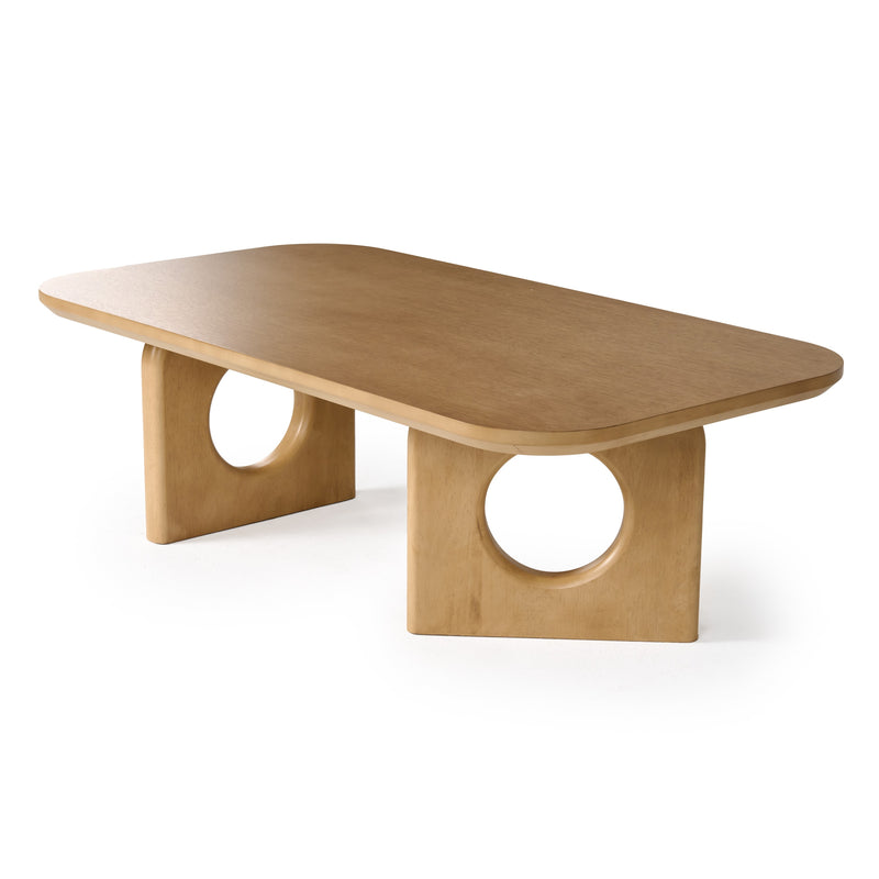 Oshana - Modern White Oak Coffee Table — view 4