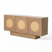 Oshana - Modern White Oak Buffet — view 2