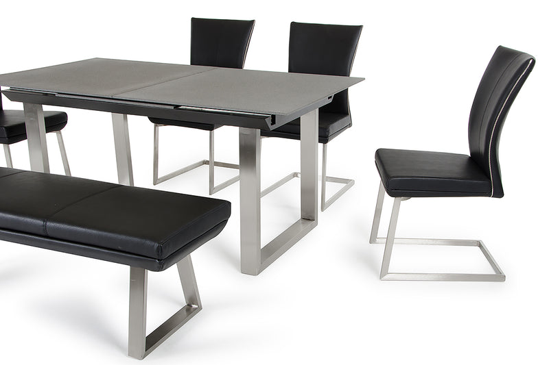 Auden - Modern Black Dining Chair (Set of 2) — view 4