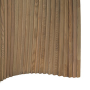 Pangea - Mid-Century Modern Glass + Buckwheat Ash Rectangular Dining Table — view 3