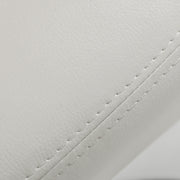 Penn - Modern White Leatherette Dining Chair (Set of 2) — view 3