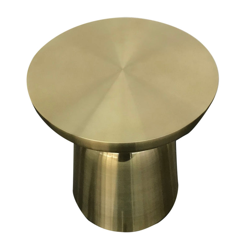 Peter - Glam Gold End Table — view 2