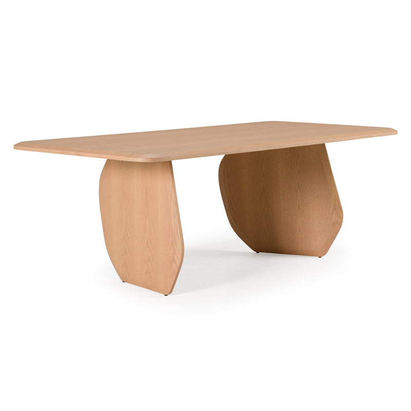 Prado - Modern White Oak Dining Table — view 2