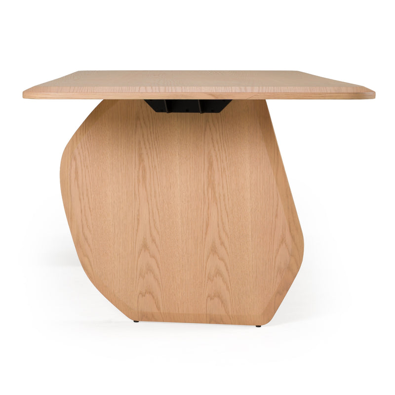 Prado - Modern White Oak Dining Table — view 3
