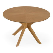Prospect - Modern Round 47" Natural Oak Dining Table — view 2