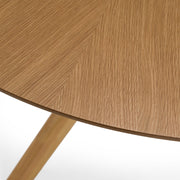 Prospect - Modern Round 47" Natural Oak Dining Table — view 3
