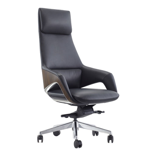 Prost Modern Black High Back Executive Office Chair — view 2