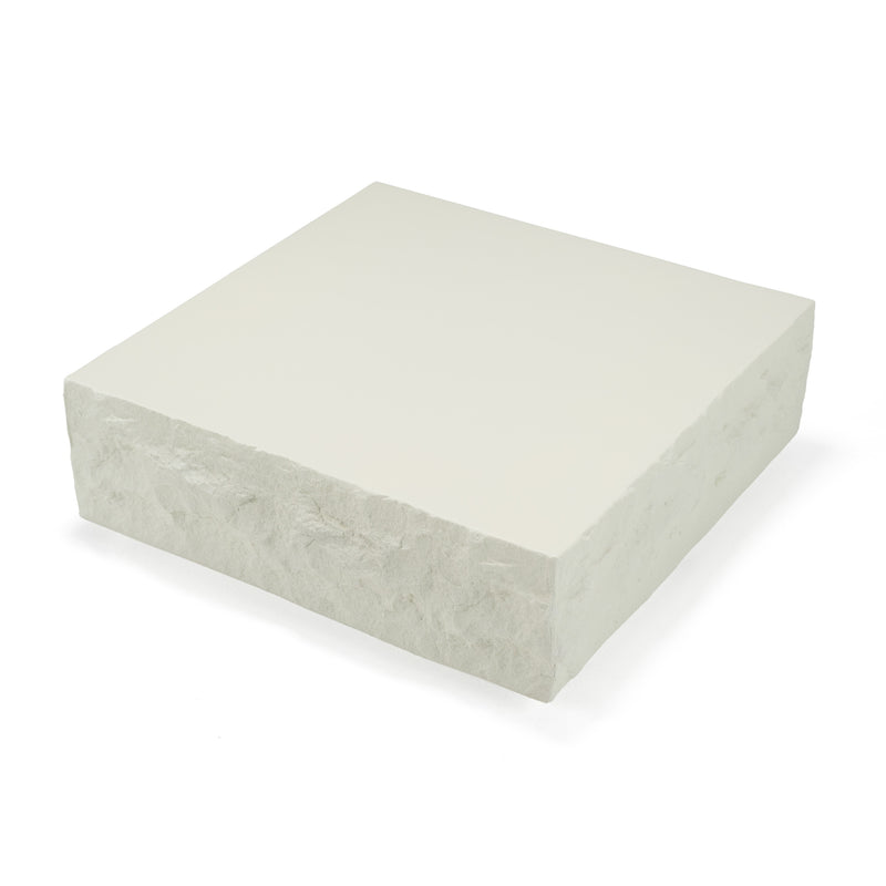 Quarry - Modern Off-White Square Coffee Table — view 4
