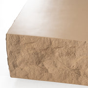 Quarry - Modern Beige Square Coffee Table — view 3