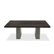 Renzo Modern Oak & Concrete 79" Dining Table — view 5