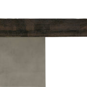 Renzo Modern Oak & Concrete 79" Dining Table — view 2