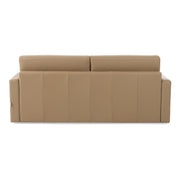 Revers - Italian Modern Desert Leather Queen Sofa bed — view 5