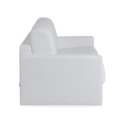 Revers - Italian Modern White Leather Queen Sofa bed — view 4
