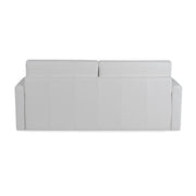 Revers - Italian Modern White Leather Queen Sofa bed — view 5