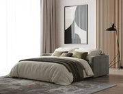 Revers - Italian Modern Grey Fabric 63" Sofa Bed — view 3