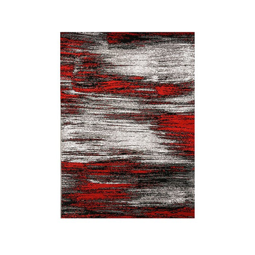 Sivas Area Rug Black and Red - R&R Furniture Gallery (Fountain Valley, CA)