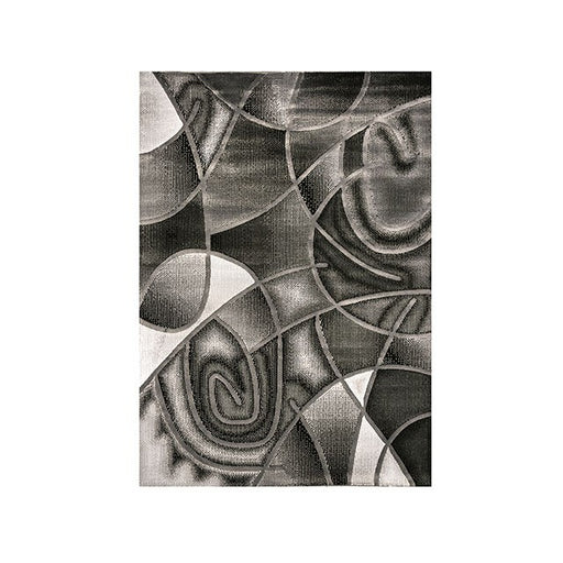 Sivas Area Rug Black & White - R&R Furniture Gallery (Fountain Valley, CA)