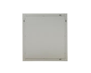 Roma - Modern Faux Travertine + Gold Mirror