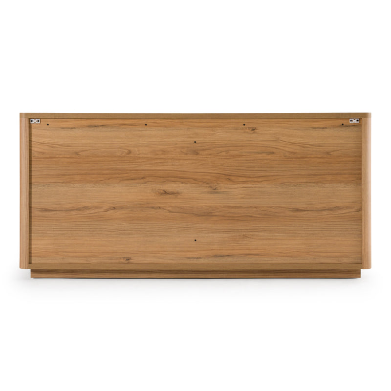 Roma - Modern Oak + Gold Dresser — view 3