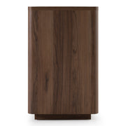 Roma - Modern Walnut + Gold Dresser — view 2