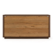 Roma - Modern Walnut + Gold File Cabinet — view 3