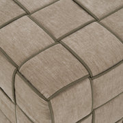 Rousey - Modern Taupe Fabric Bench — view 3