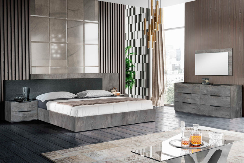 Ferrara - Modern Volcano Oxide Grey Bed