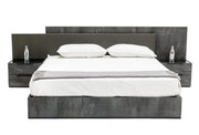 Ferrara - Modern Volcano Oxide Grey 4-Piece Bedroom Set — view 2
