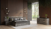 Ferrara - Modern Volcano Oxide Grey 4-Piece Bedroom Set — view 4