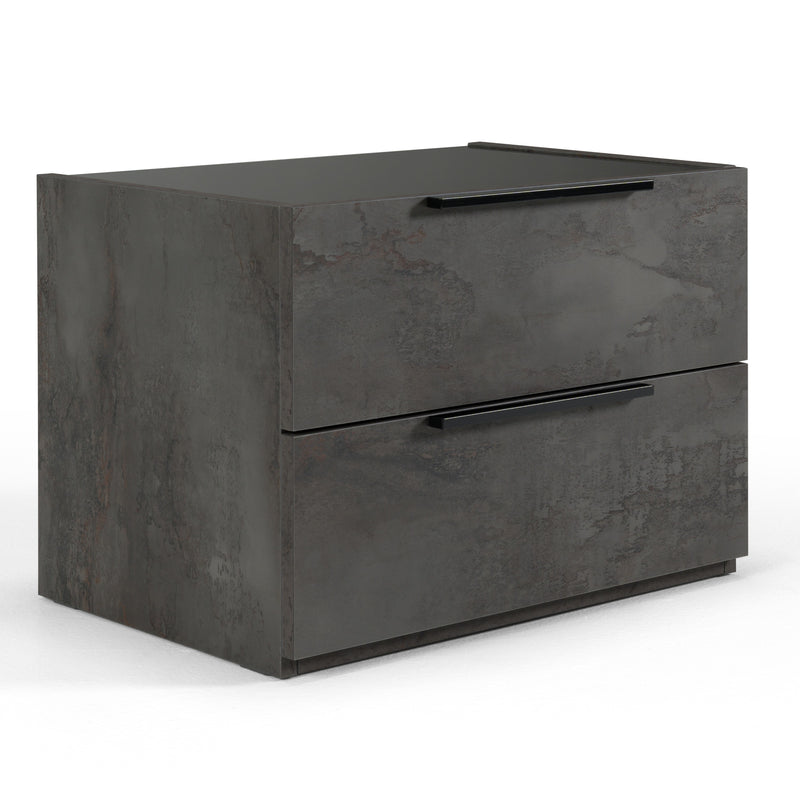 Ferrara - Modern Volcano Oxide Grey 4-Piece Bedroom Set — view 5