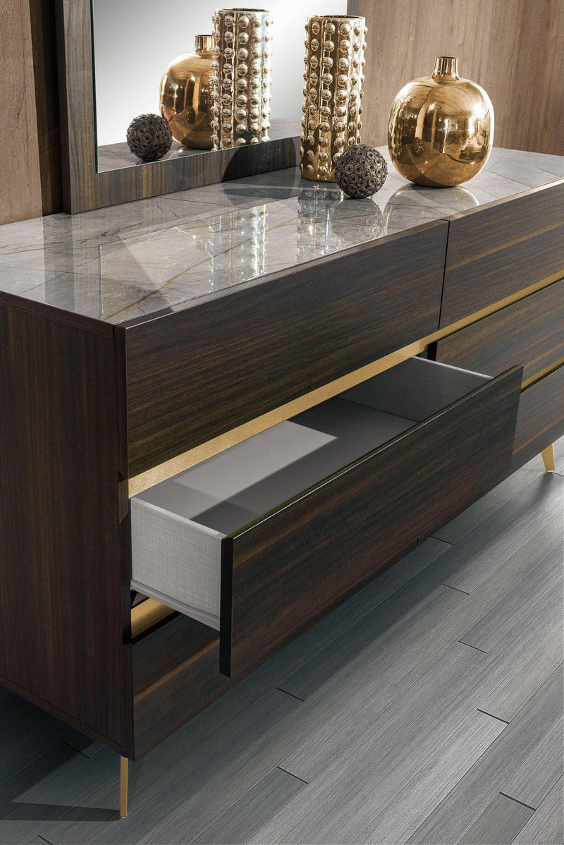 Velondra - Modern Eucalypto + Marble Bedroom Set — view 2