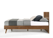Kamela -Modern Walnut Bedroom Set — view 2