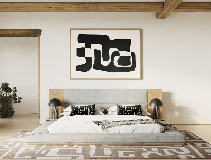 Jagger Modern Natural Oak Bedroom Set — view 4