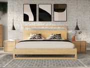 Berlin - Modern Natural Oak Bedroom Set — view 2