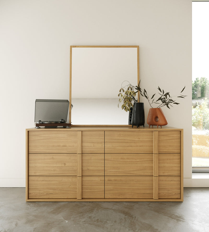 Berlin - Modern Natural Oak Bedroom Set — view 4