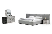 Maranello - Modern Grey 4-Piece Bedroom Set