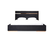 Cartier - Modern Black + Rose Gold Bed + Nightstands — view 2