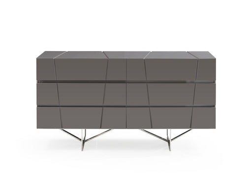 Chrysler Modern Grey Bedroom Set