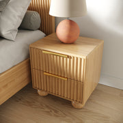 Winters - Modern Natural Oak Bedroom Set — view 4